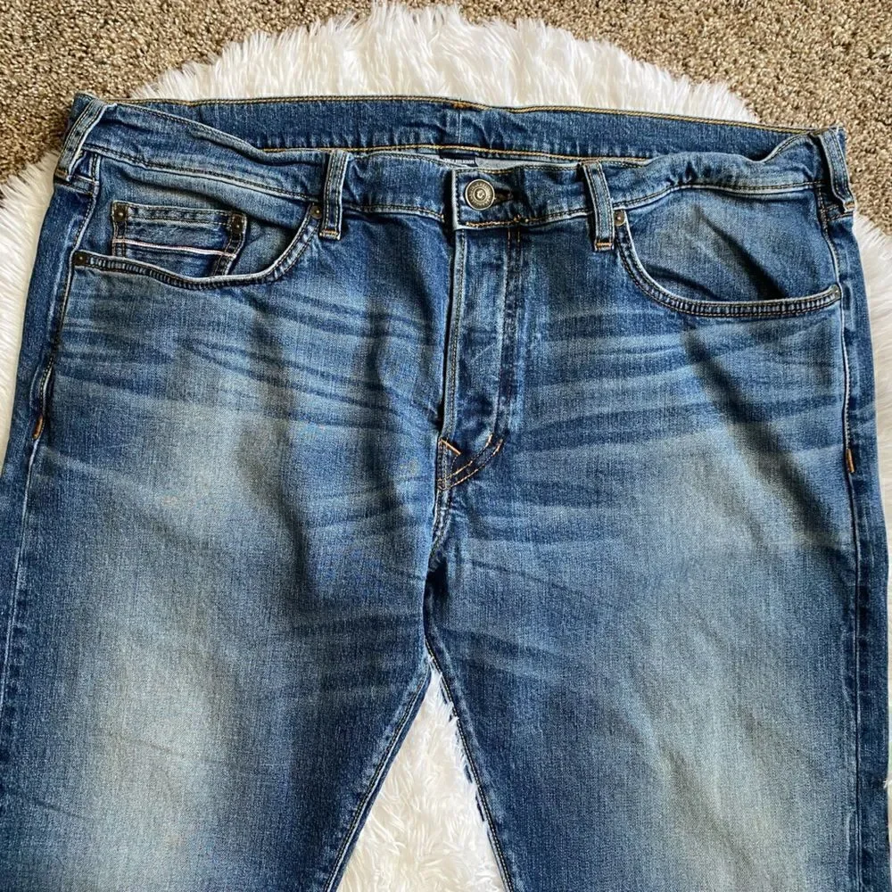 True Religion Rocco Relaxed‎ Skinny Jeans Mens Size 42 Short